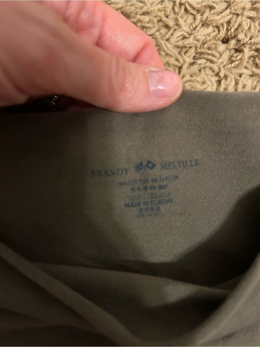 Brandy Melville Bonnie off the shoulder top - Picture 2 of 8